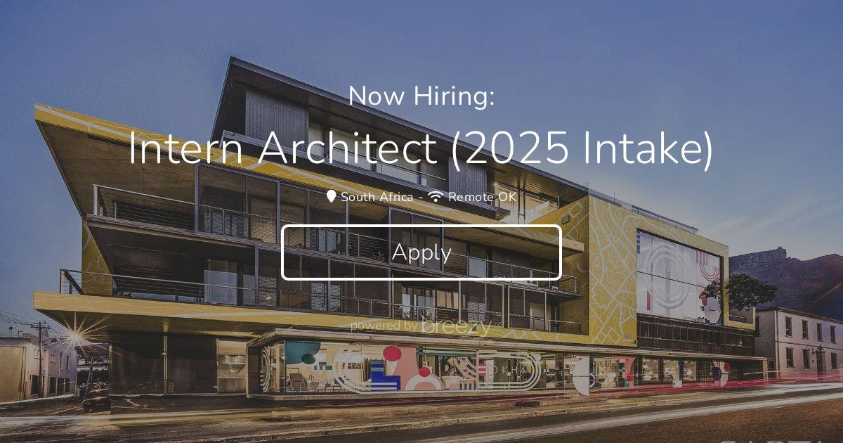 Intern Architect 2025 Intake At SAOTA   Social Position 51ee57e85baf 