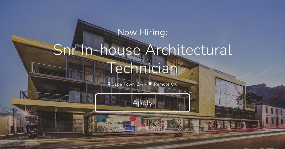 Snr In house Architectural Technician At SAOTA becoming-an-aircraft-maintenance-technician-amt-cau