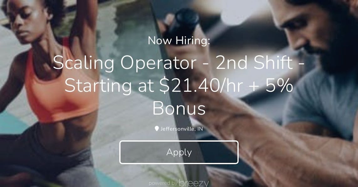 Scaling Operator - 2nd Shift - Starting at $21.40/hr + 5% Bonus at 1440 ...