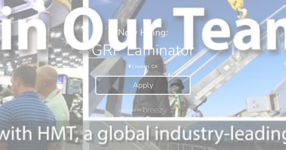 GRP Laminator at HMT Tank