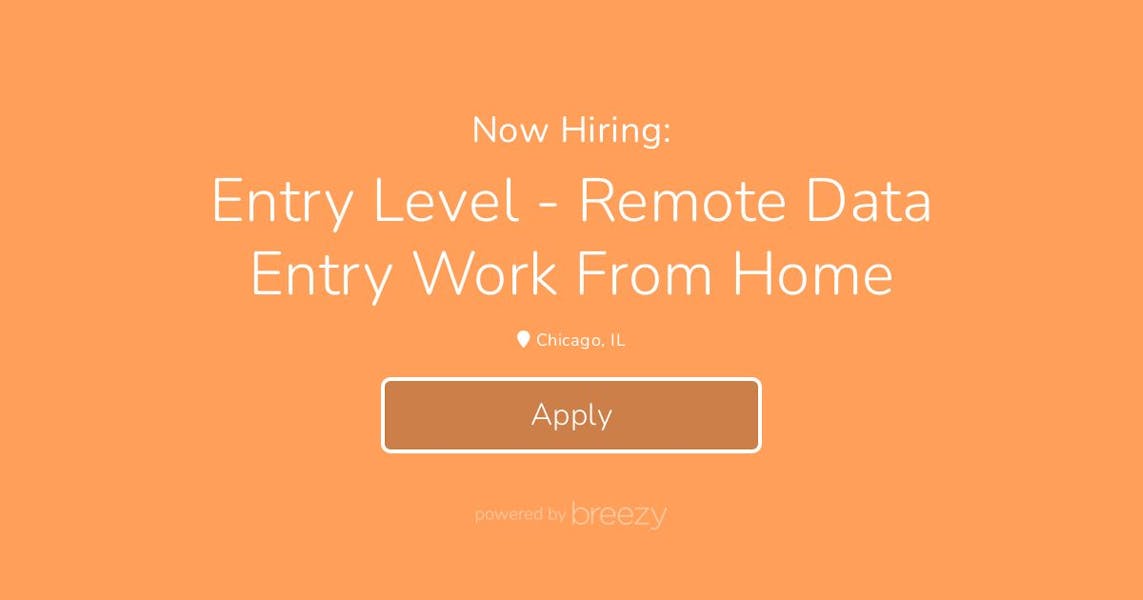 Entry Level - Remote Data Entry Work From Home at FocusGroupPanel