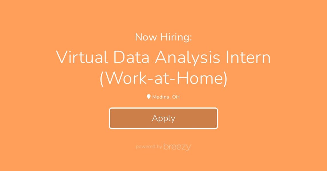 Virtual Data Analysis Intern (work-at-home) At Focusgrouppanel