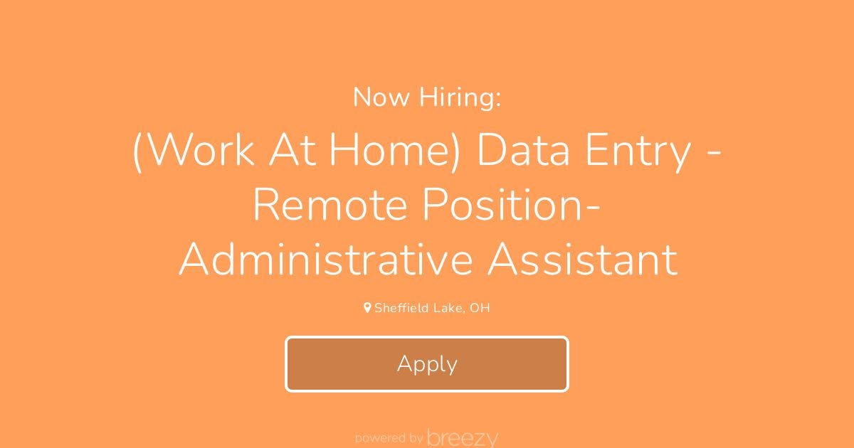 part time administrative assistant remote