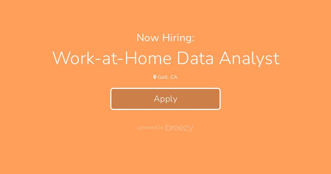 WorkatHome Data Analyst at FocusGroupPanel