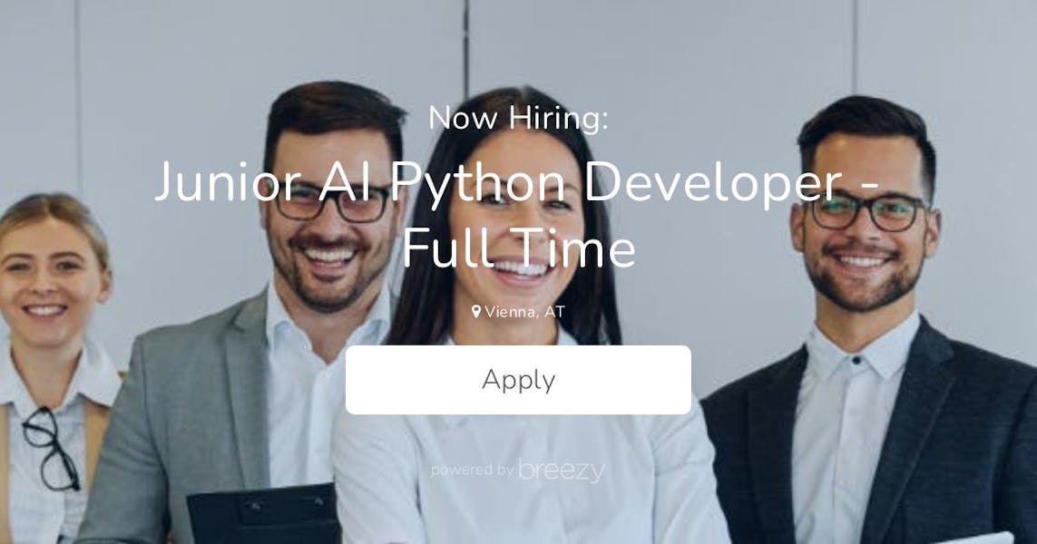 Junior AI Python Developer - Full Time at ONDEWO