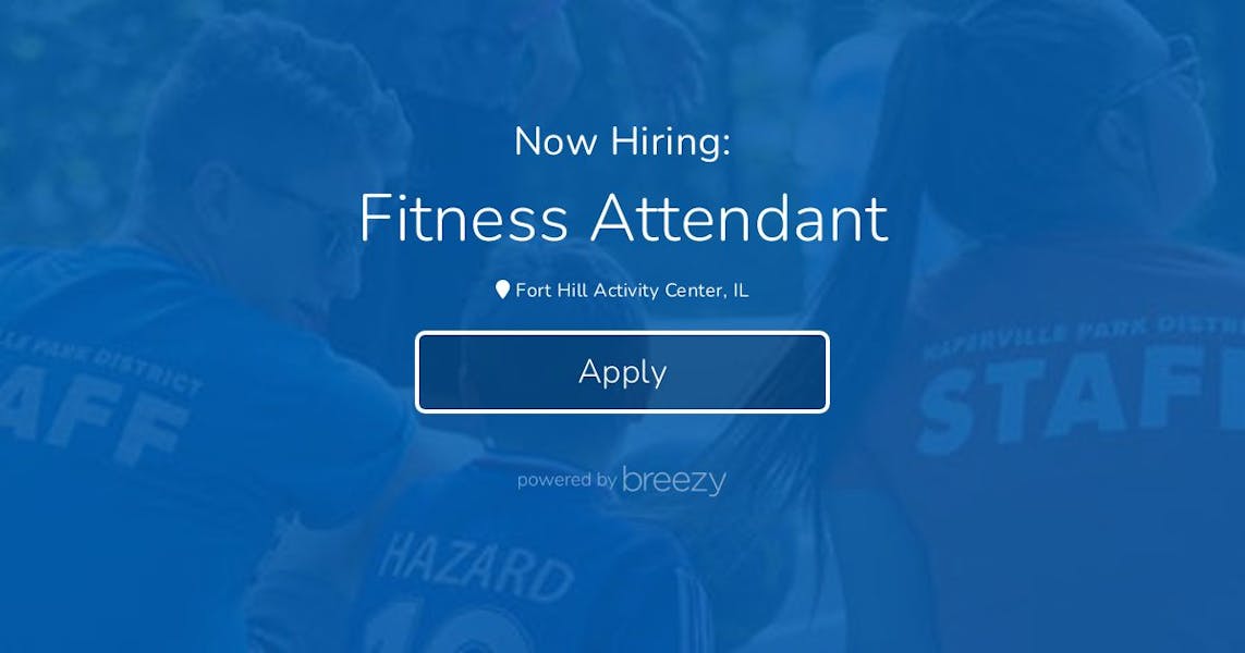 Fitness Attendant at Naperville Park District