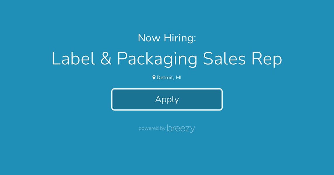 Label & Packaging Sales Rep at The Marathon Group, Inc.
