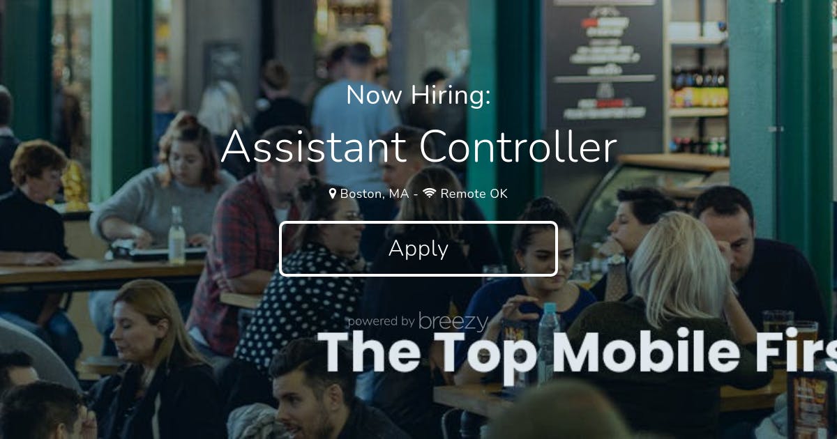 remote assistant controller jobs