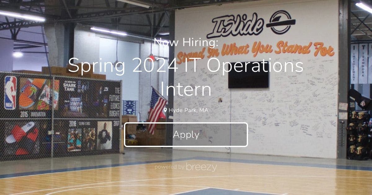 Spring 2024 IT Operations Intern At ISlide   Social Position 89f88cfaa8b2 