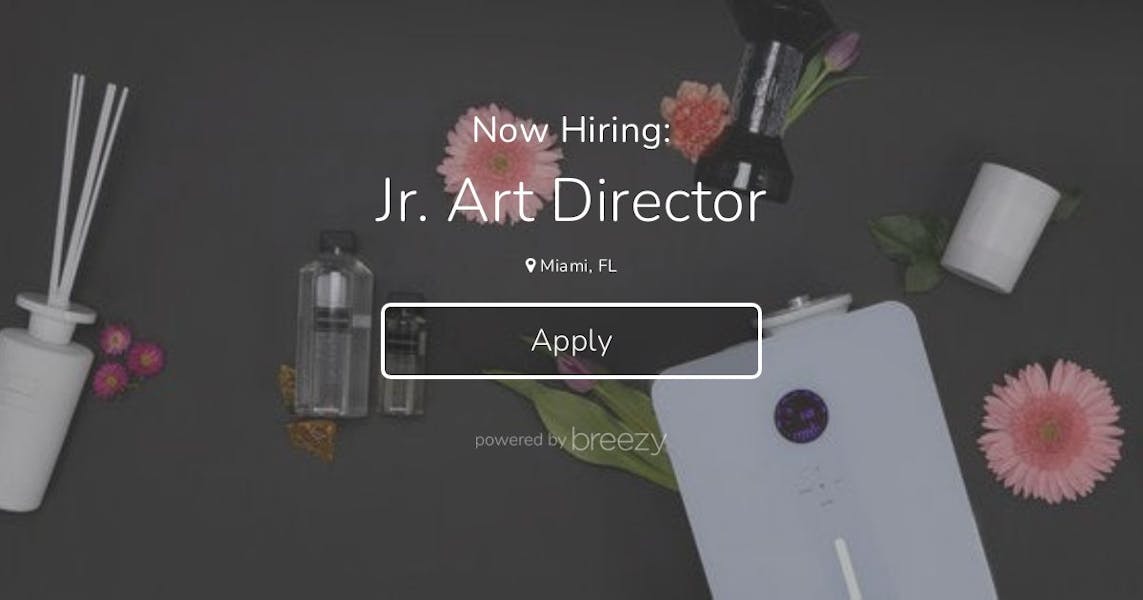 Jr. Art Director at Aroma360