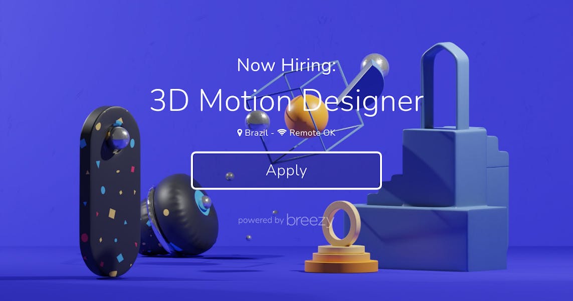 3D Motion Designer at CloudWalk