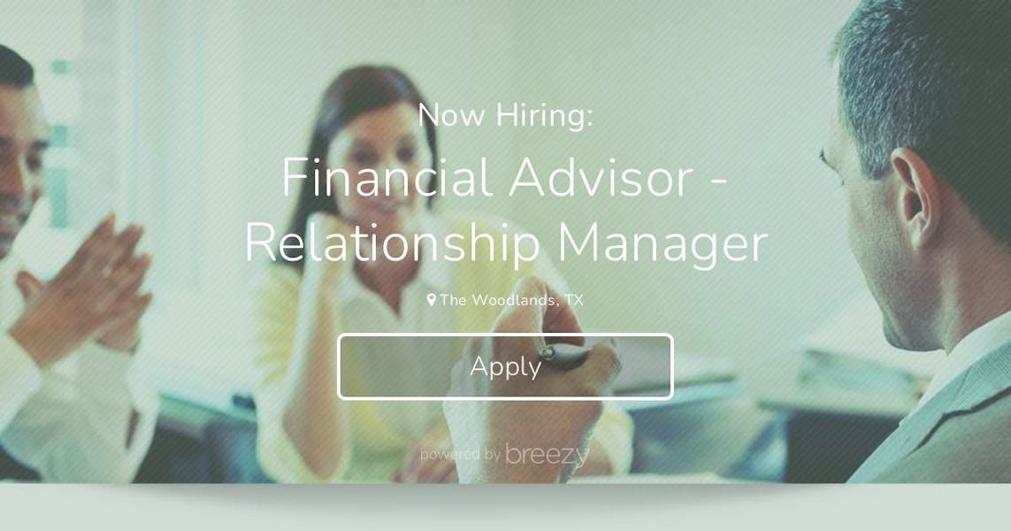 Financial Advisor - Relationship Manager at RIA Recruiting