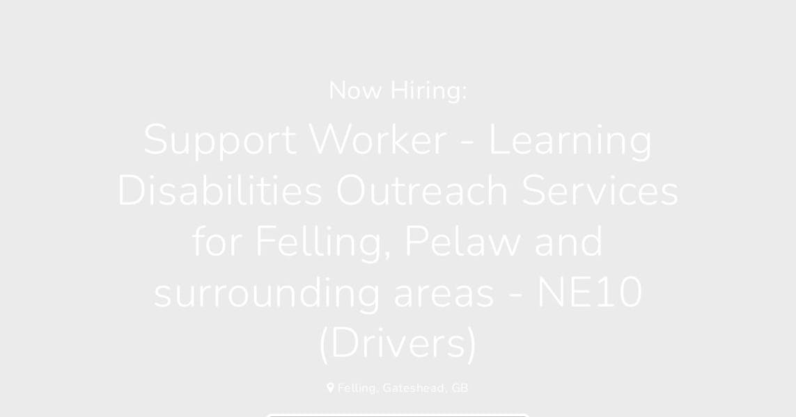 Job Description Support Worker Learning Disabilities