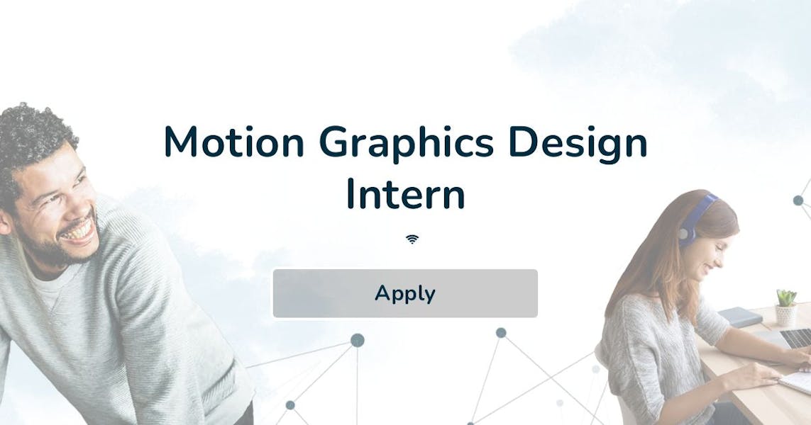 Motion Graphics Design Intern at iDesign