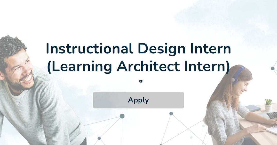 Instructional Design Intern (Learning Architect Intern) at iDesign