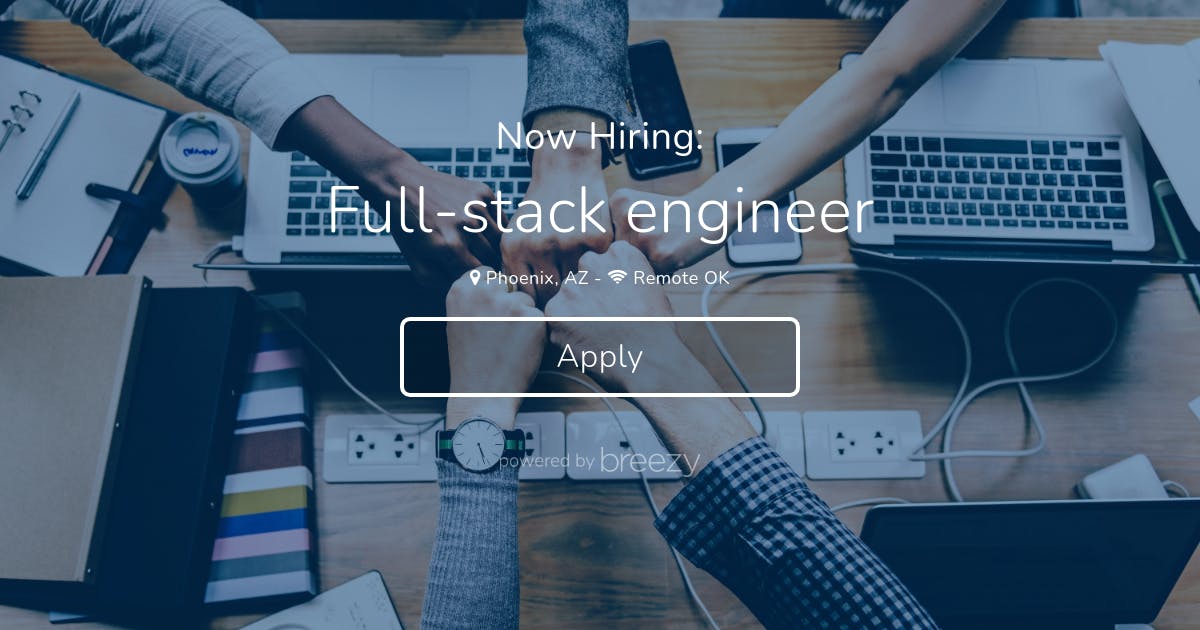 full stack engineer requirements
