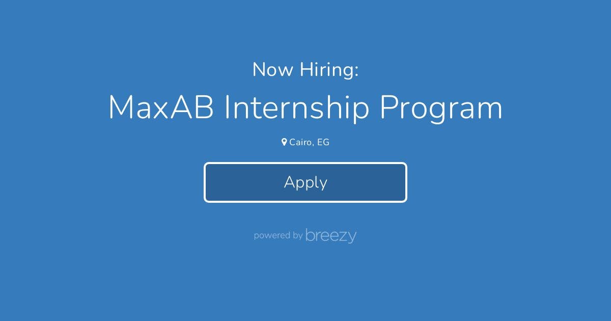 MaxAB Internship Program At MaxAB