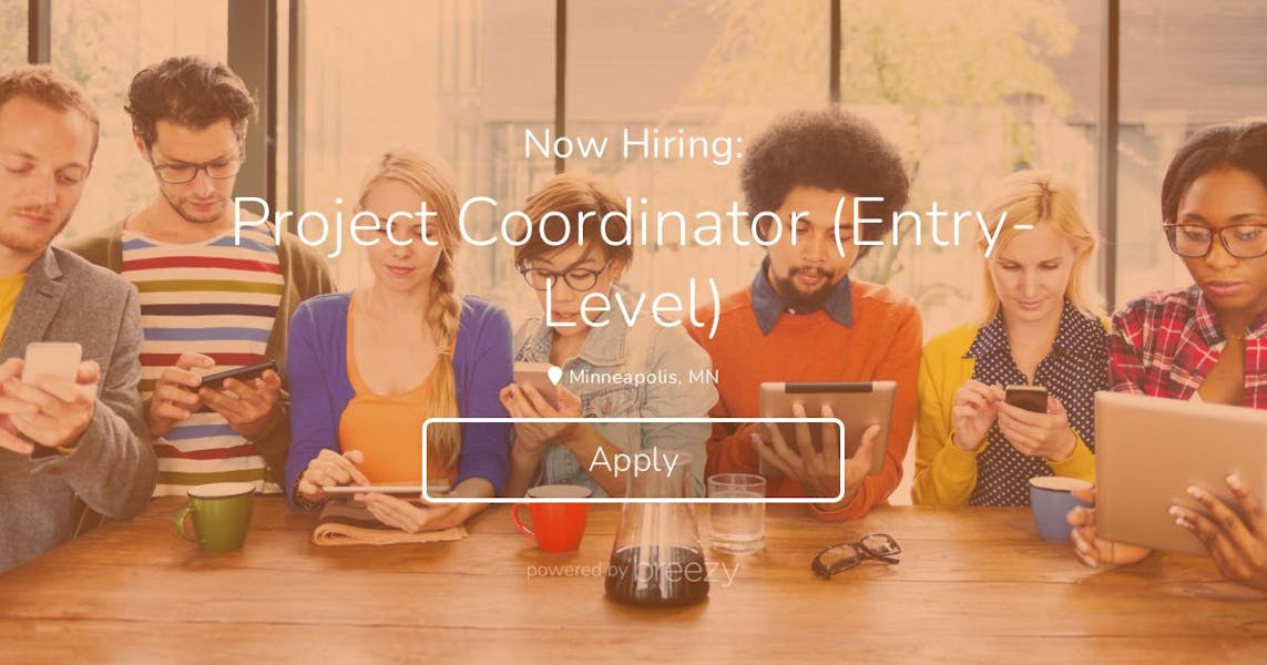 Project Coordinator Entry Level At Katapult Network project-coordinator-entry-level-at-katapult-network