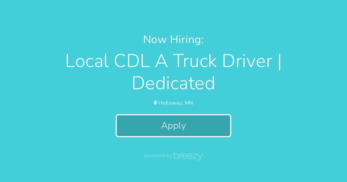 Local CDL A Truck Driver | Dedicated at Sandalwood Trucking