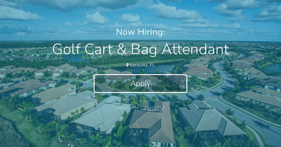 Golf Cart & Bag Attendant at SchroederManatee Ranch