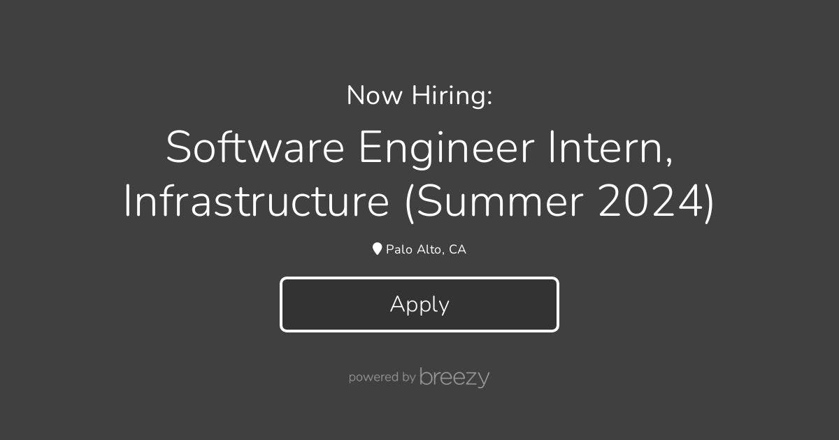 X Software Engineer Intern Infrastructure Summer 2024 At Matroid   Social Position Bf4668116295 