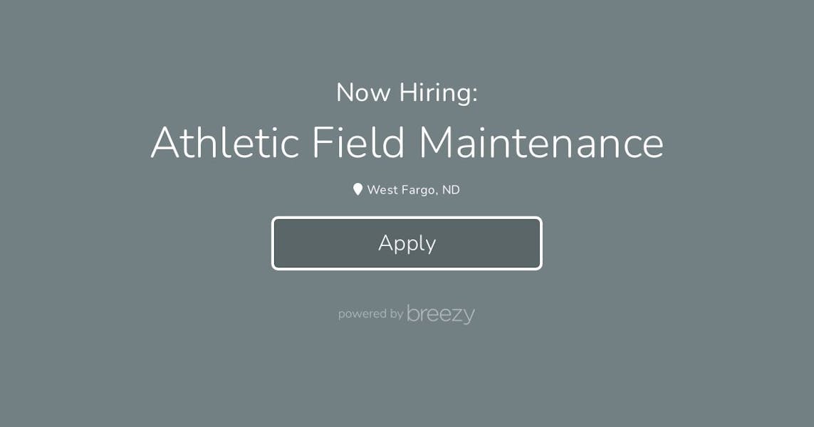 Athletic Field Maintenance at West Fargo Park District