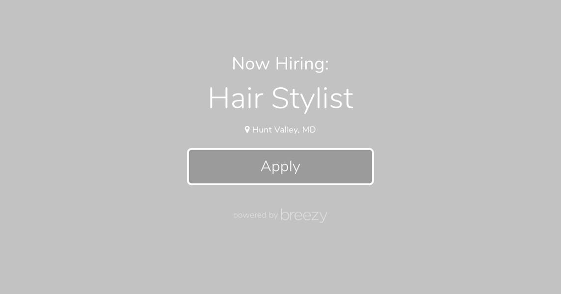 Hair Stylist At Team Fx