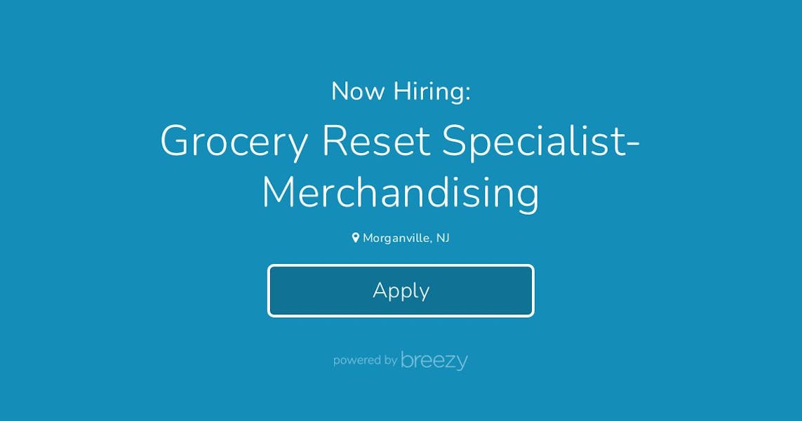 Grocery Reset Specialist Merchandising at SRS Merchandising