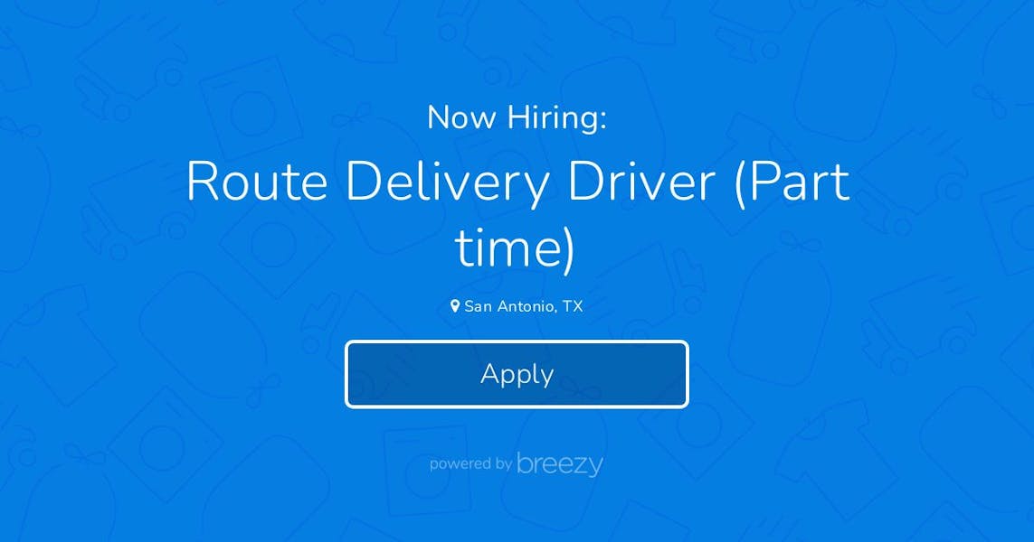 Route Delivery Driver (Part time) at 2ULaundry