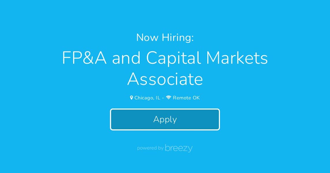 FP&A and Capital Markets Associate at NinjaHoldings