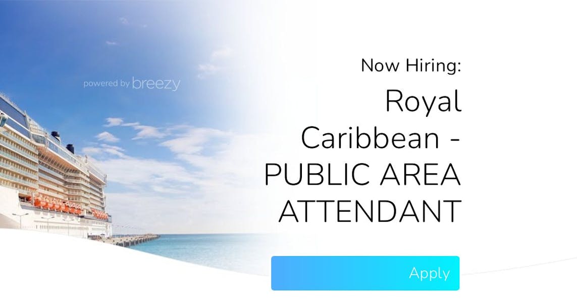 Royal Caribbean PUBLIC AREA ATTENDANT At ISMIRA RECRUITMENT AGENCY royal-caribbean-public-area-attendant-at-ismira-recruitment-agency