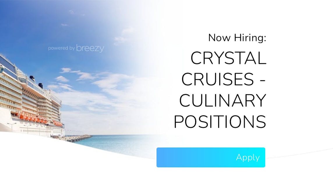 crystal cruises recruitment agency