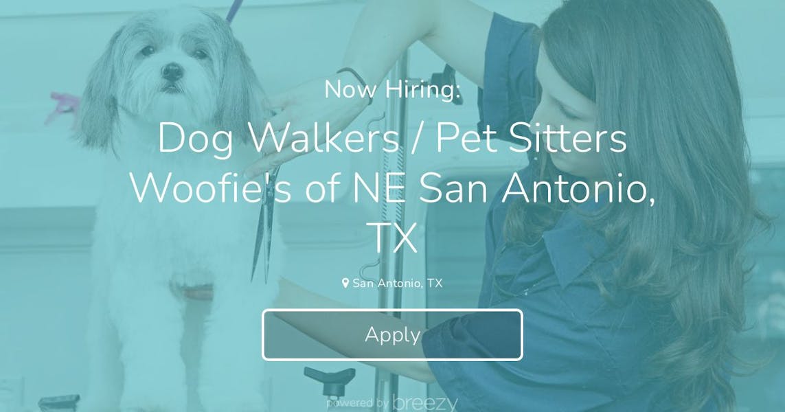 Dog Walkers / Pet Sitters Woofie's of NE San Antonio, TX at AB