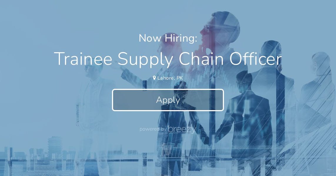 Trainee Supply Chain Officer at Avanceon MEA