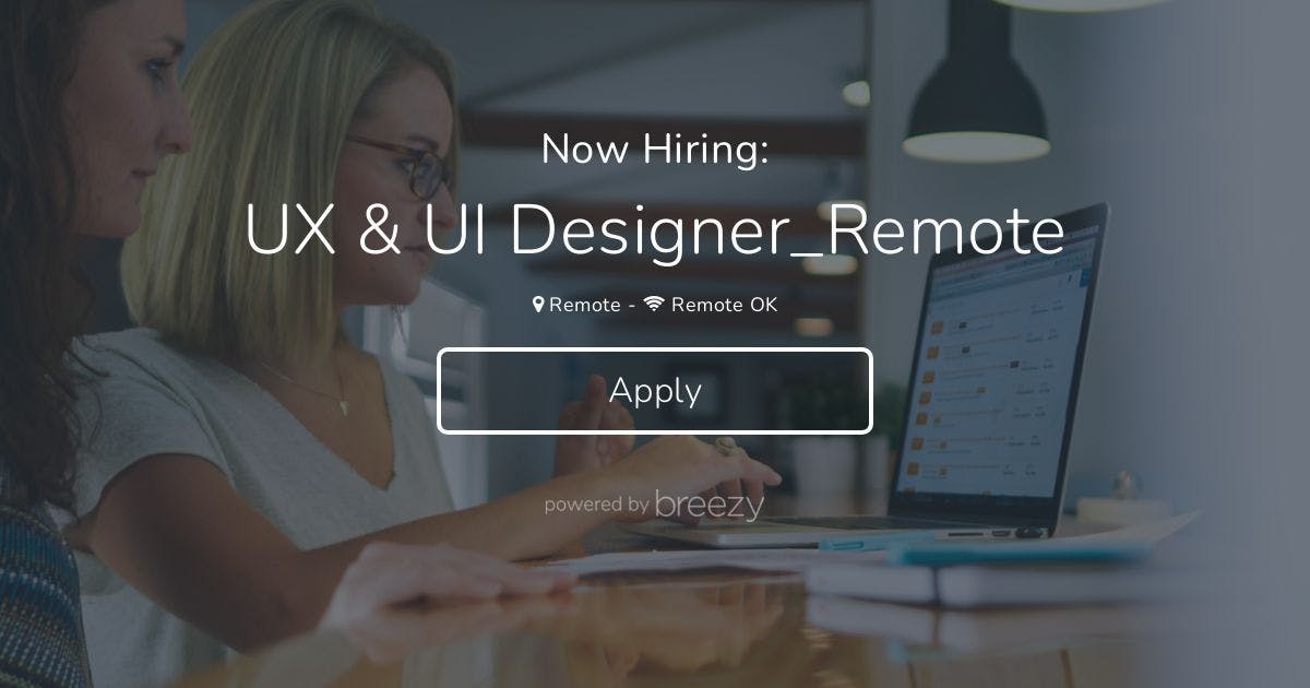 entry level ux designer jobs remote