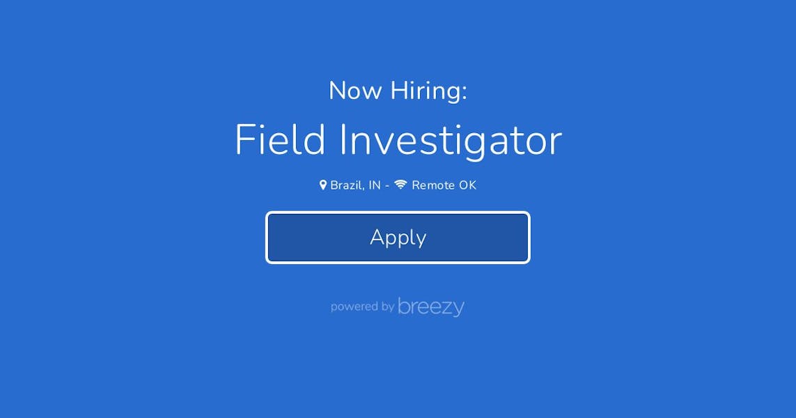 Field Investigator at ACI Federal™