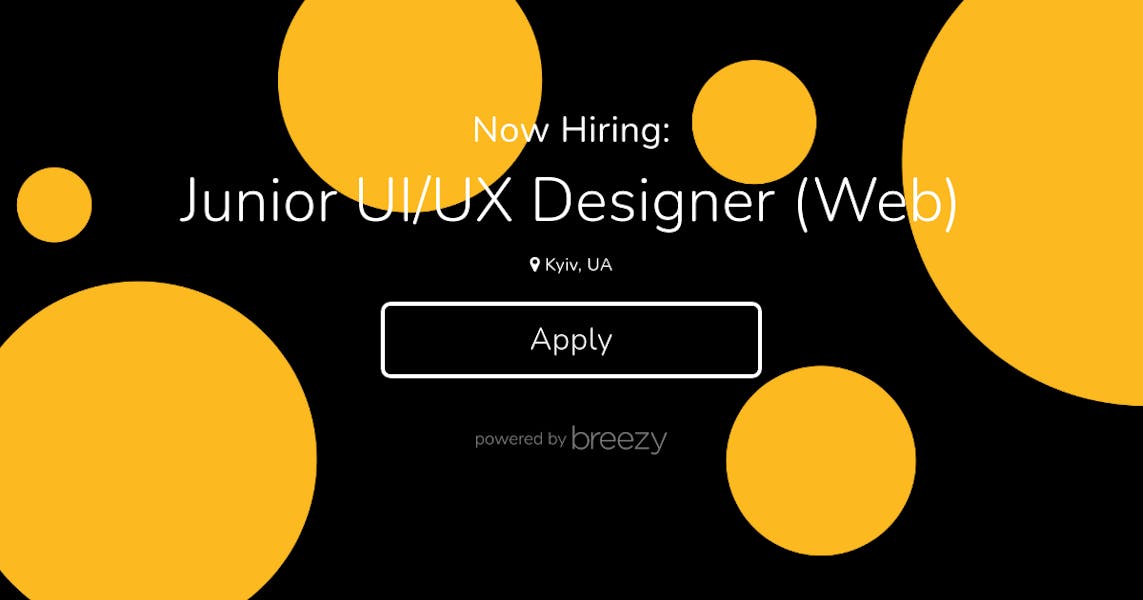 Junior UI/UX Designer (Web) at Genesis