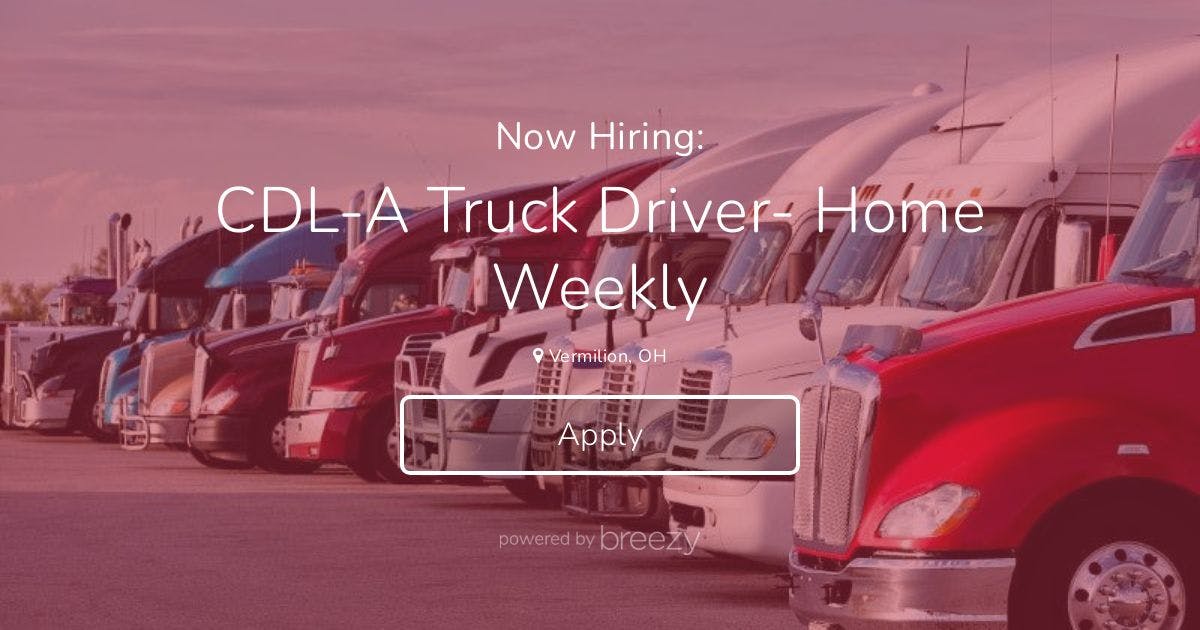 CDL-A Truck Driver- Home Weekly At Red Land Cargo