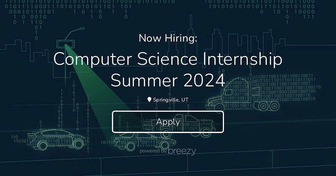 Computer Science Internship Summer 2024 at Wavetronix