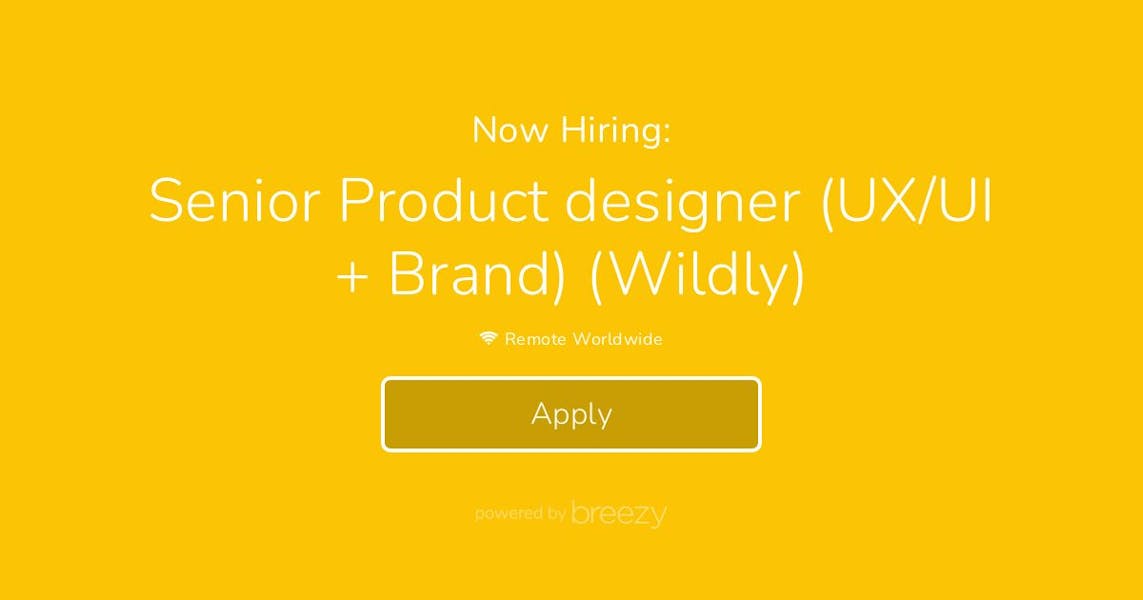 Senior Product Designer Ux Ui Brand Wildly At Social Discovery Group Senior Product Designer Ux Ui Brand Wildly At Social Discovery Group