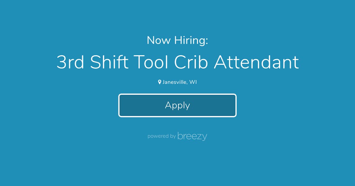 3rd Shift Tool Crib Attendant At Panoramic Inc 3rd-shift-tool-crib-attendant-at-panoramic-inc