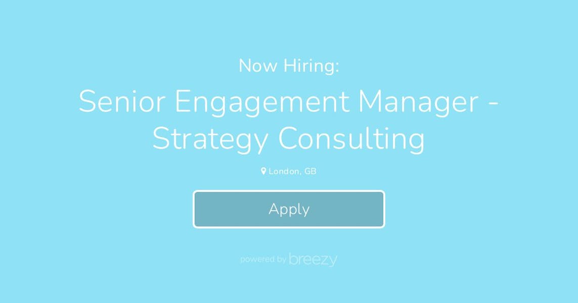 senior-engagement-manager-strategy-consulting-at-cognosis-ltd