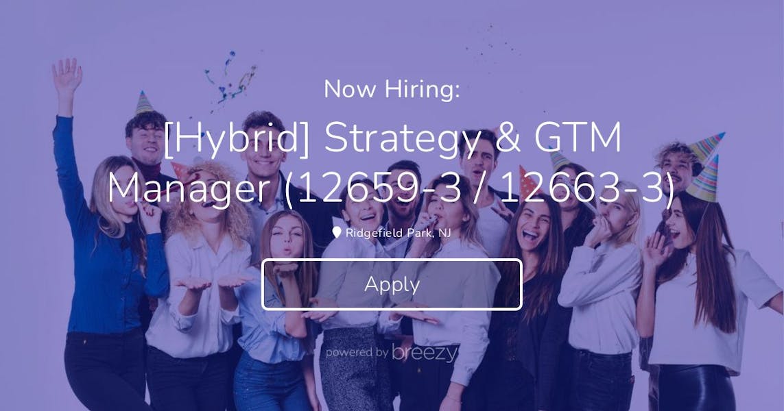 [Hybrid] Strategy & GTM Manager (12659-3 / 12663-3) at JND Inc.