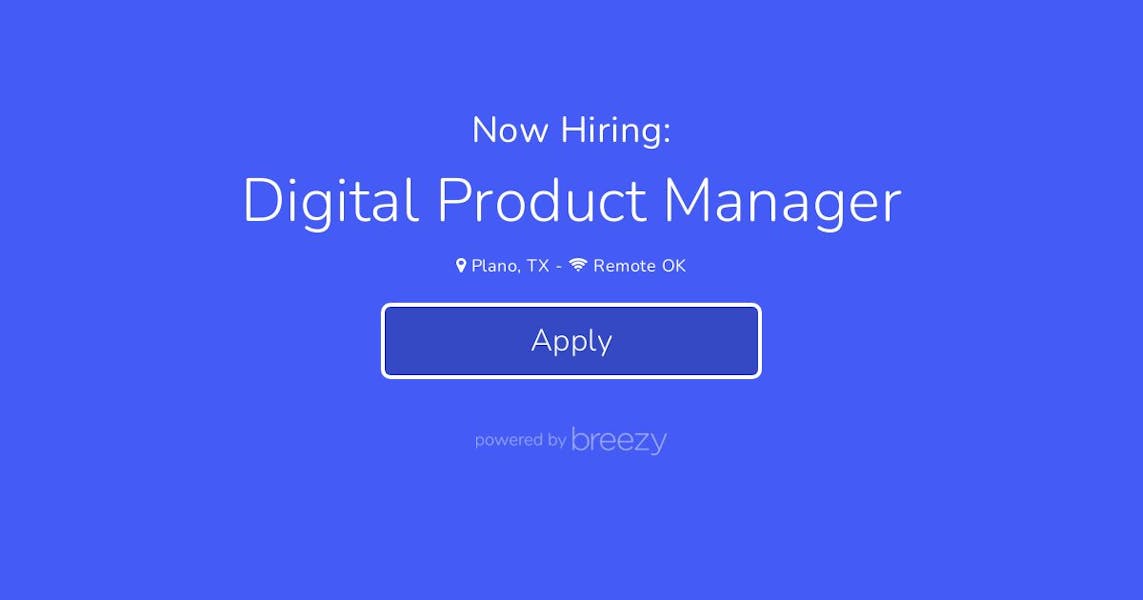 Digital Product Manager at Lifeblue