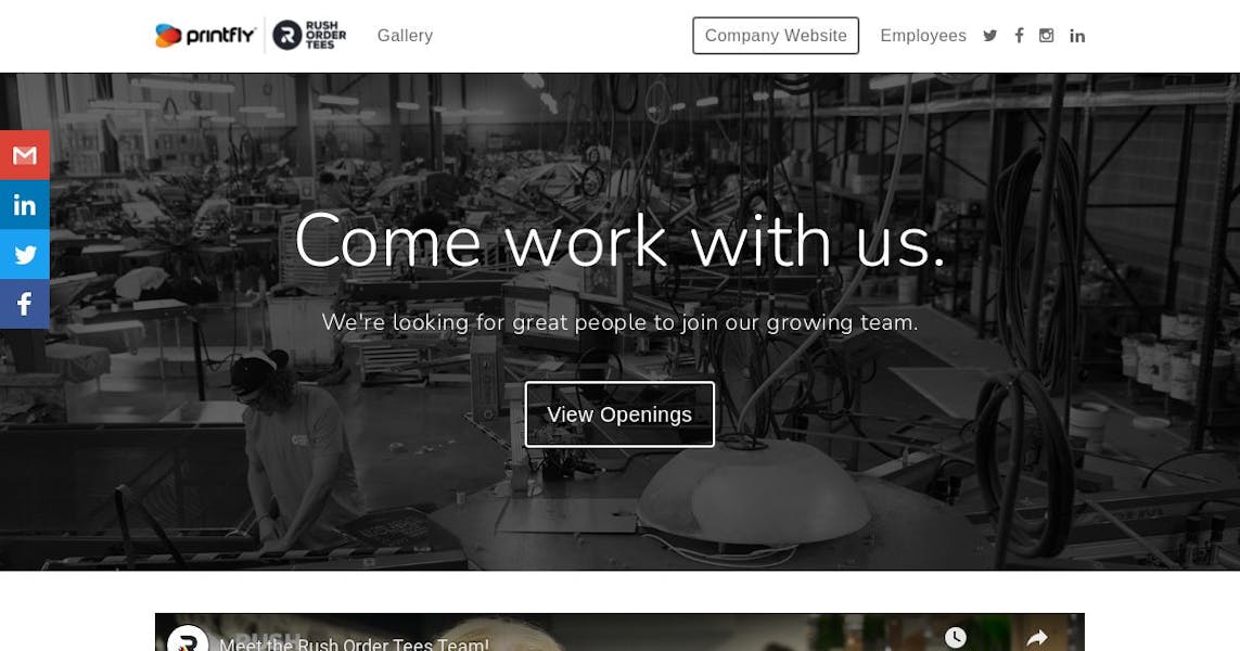 Janitor 1417 per hour plus Full Benefits at Printfly