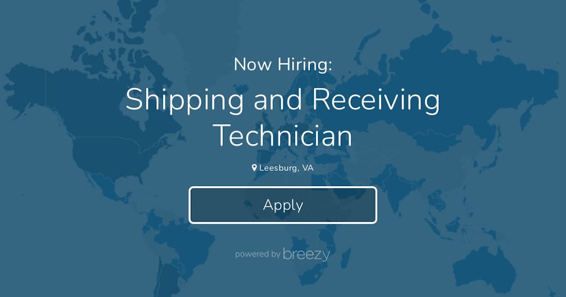 Shipping and Receiving Technician at Salute