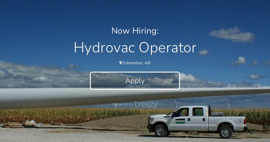 Hydrovac Operator at Black & McDonald Limited