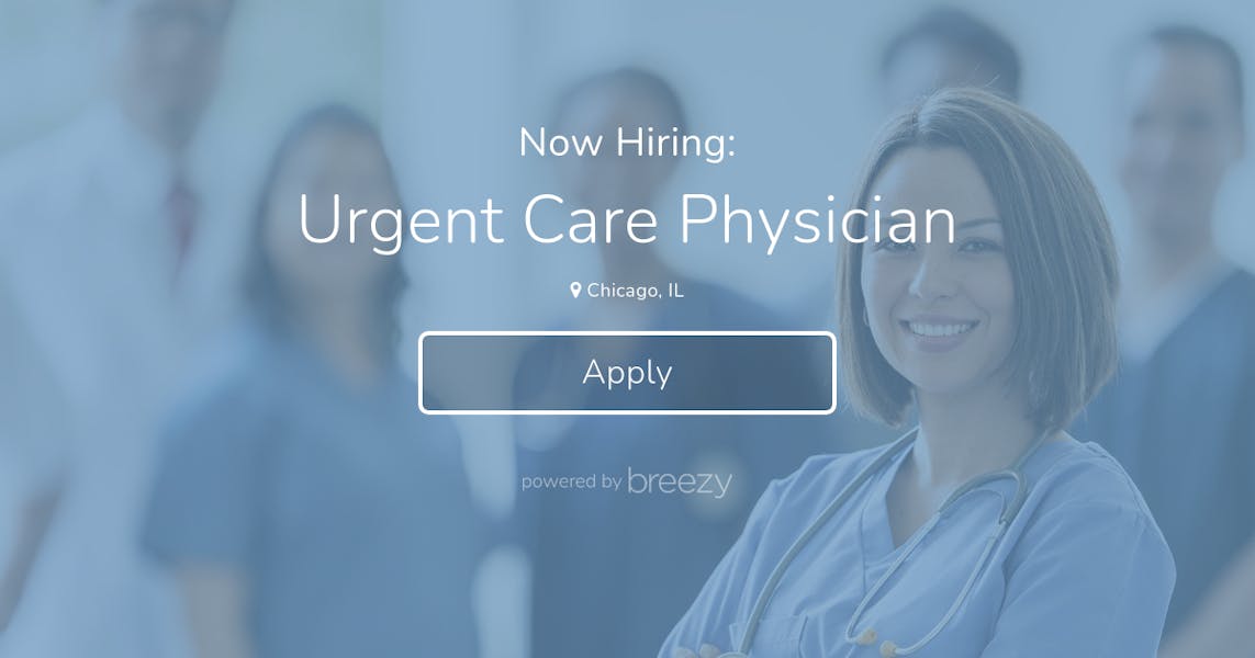 Urgent care job opportunities chicago