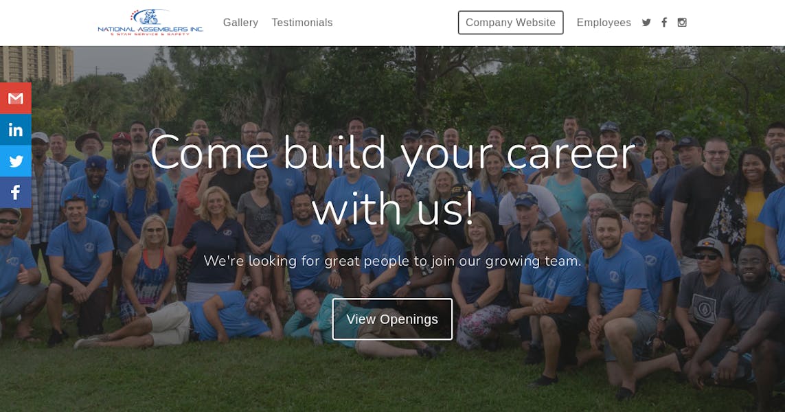 Assembler Technician at National Assemblers