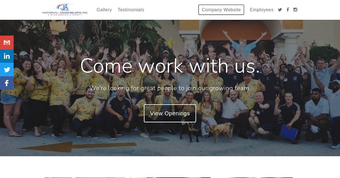 Assembler Technician(old) at National Assemblers